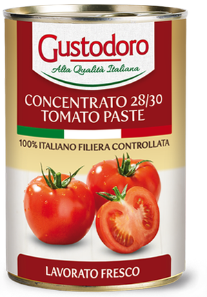 Italian tomato paste for professional cooking
