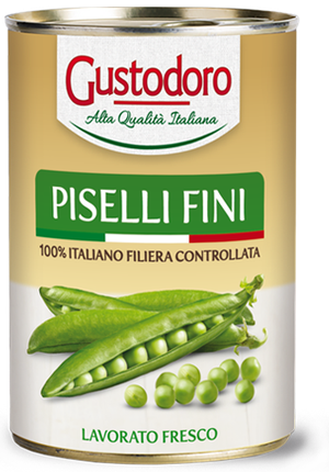 Fine Italian peas: verified supply chain